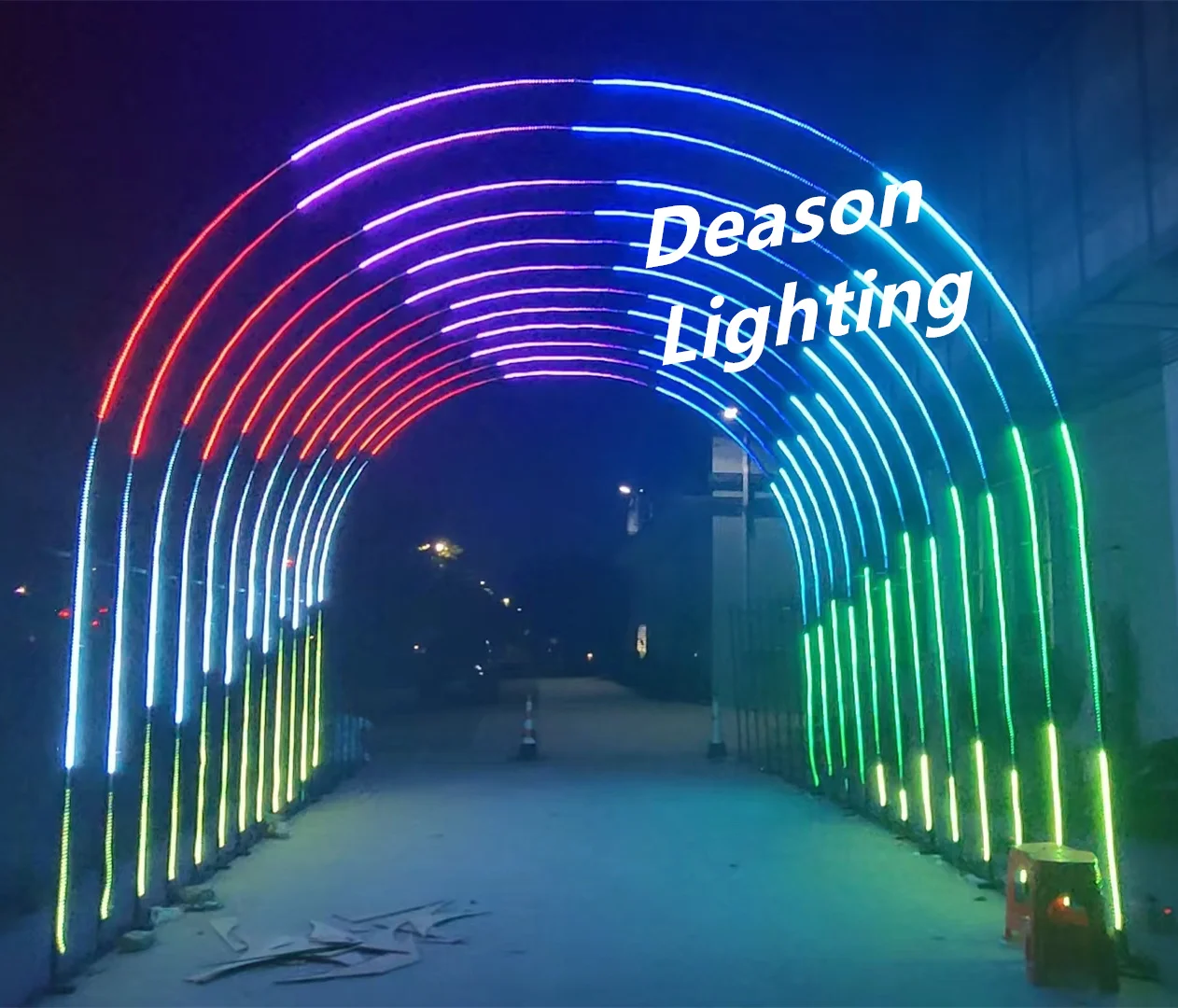 Christmas Arch Light Tunnel - Illuminate Your Holiday
