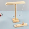 Ring toss drinking game wooden version