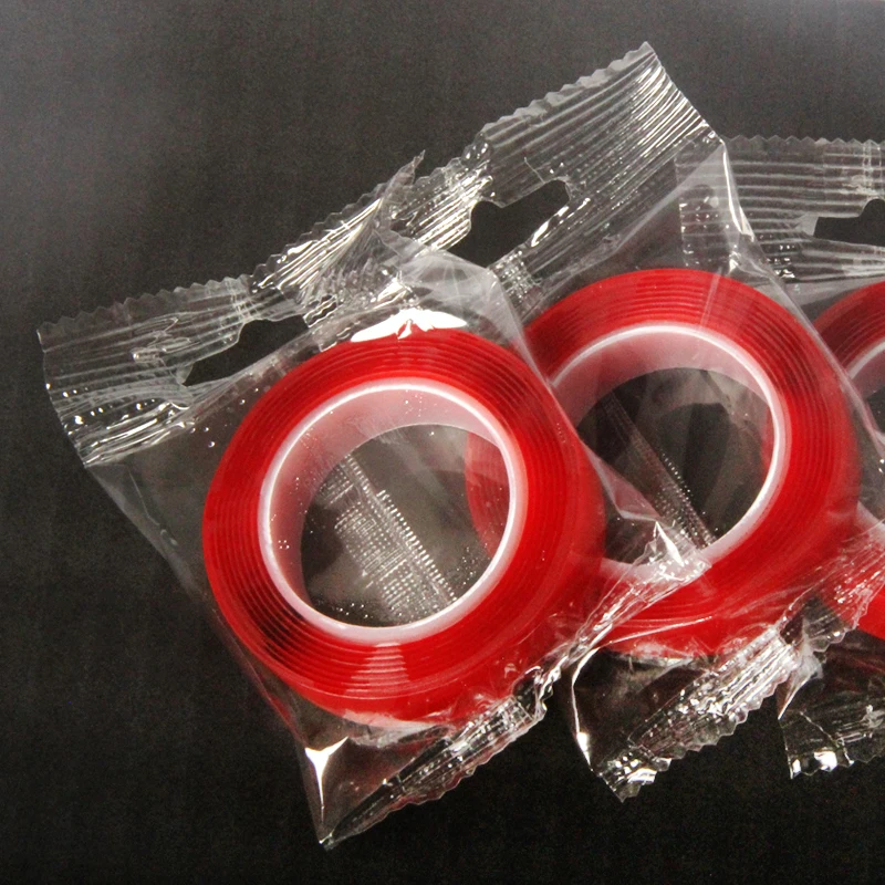 Reusable Acrylic Adhesive Nano Suction Tape Strong Viscosity Washable