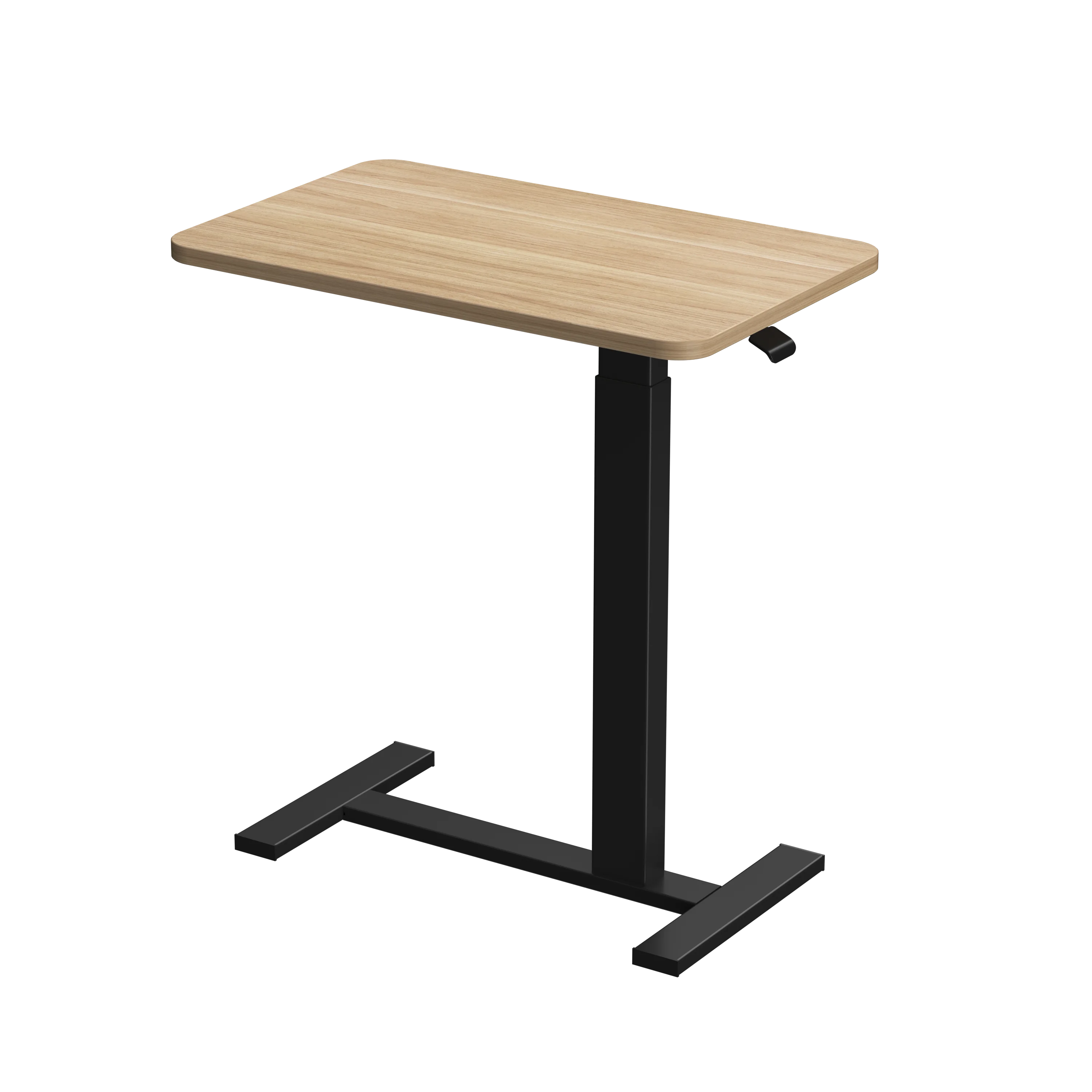 Adjustable Hospital Dinner Table Medical Gas-Spring Folding Overbed Table  Gaming Stand Desk