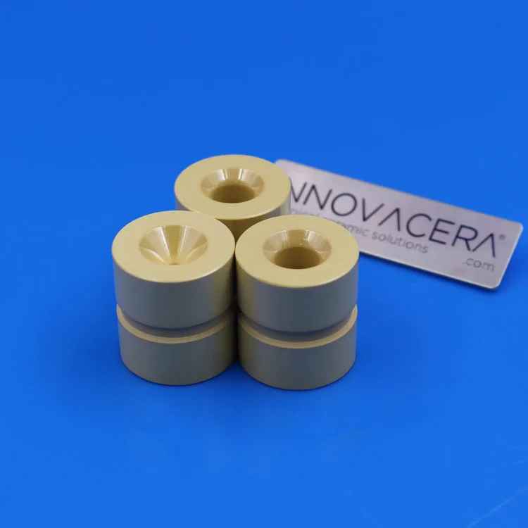 Innovacera High Purity Industrial Magnesium Oxide Zirconia Ceramic Tube