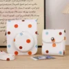 Colorful polka dots Bag with nimi case
