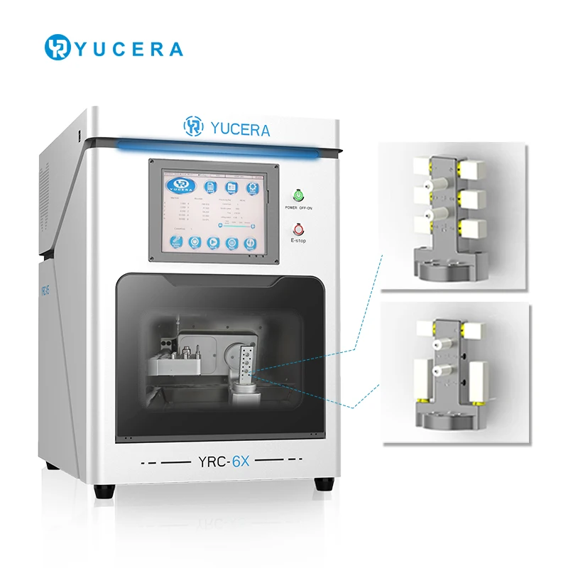 Yucera YRC-6X Wet Milling Machine Dental Cad Cam Milling Machine for Dental Laboratories for Dental Clinic