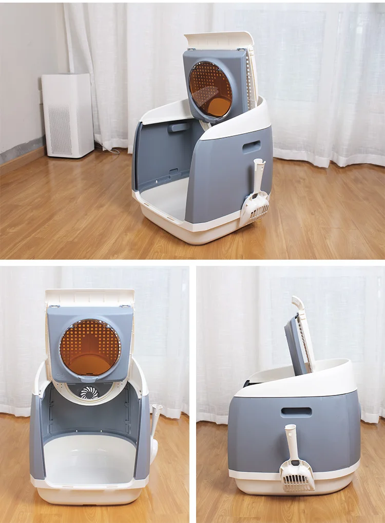 Automatic Pp Ecofriendly Cat Litter Box Antiodor Cat Litter Box