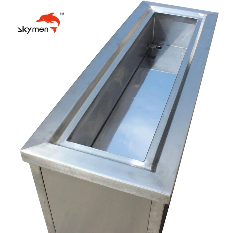 먼지를 제거하는 2m 길이 4500W 블라인드 초음파 청소기 160L 탱크 0