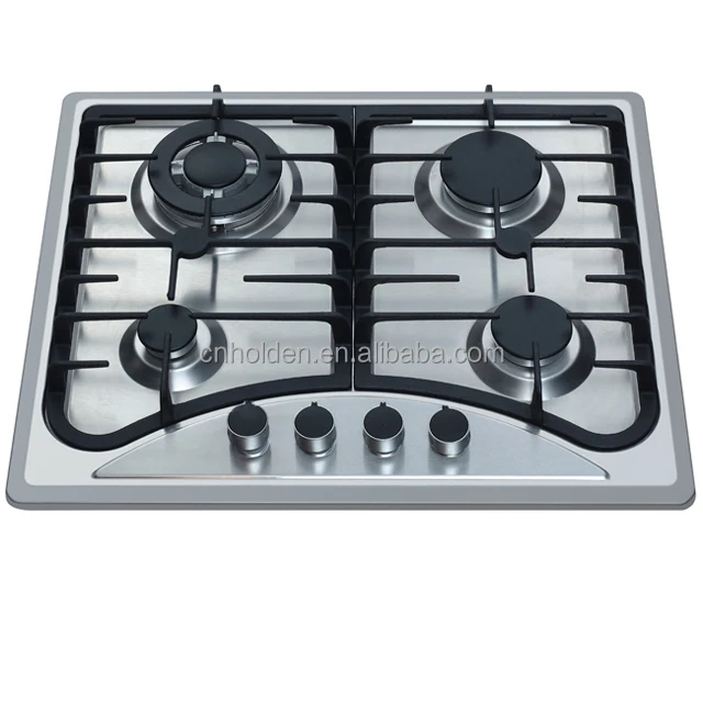 4-Burner Stainless Steel Built-in Gas Hob Home Appliance Auto Ignition Gas Stove