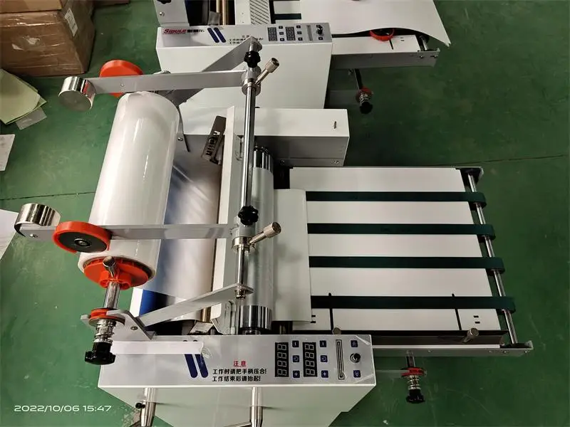 Unistrong Easy To Operate OM K6 Edge Lamination With Laminating Machine Temperature Sensor