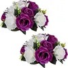 Light Purple And White