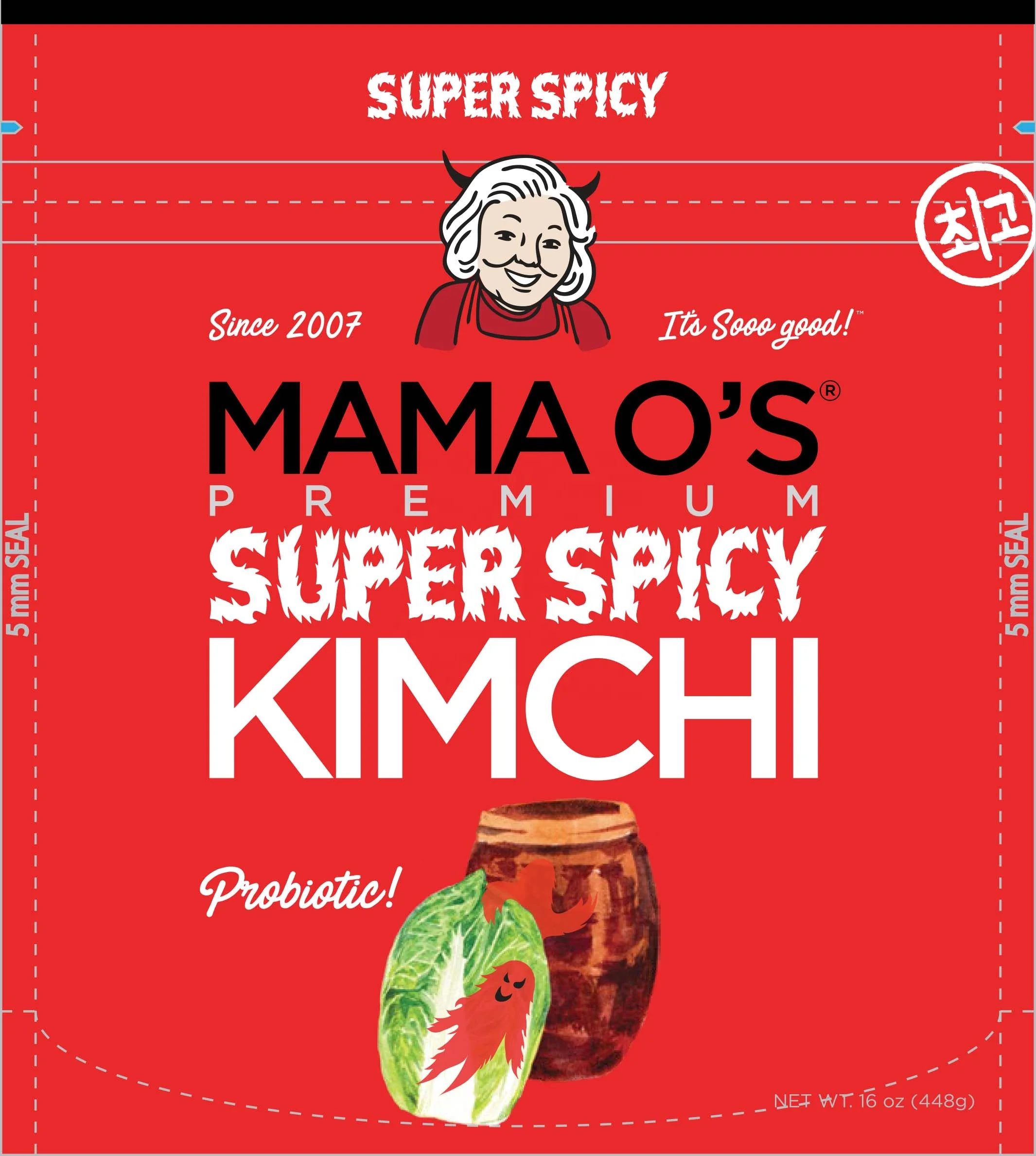 Mama O’s Premium Super Spicy Kimchi