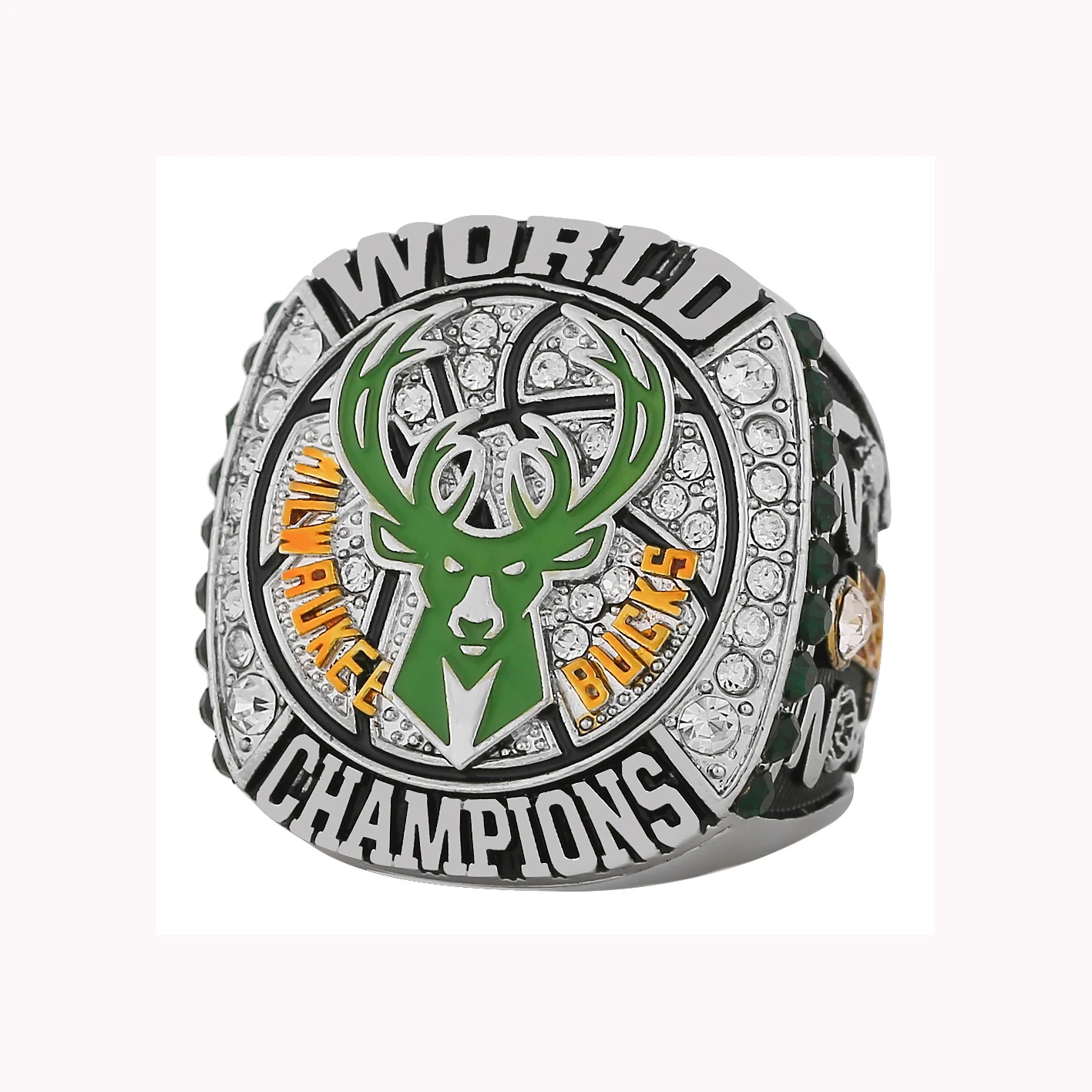 2021 Milwaukee Bucks Ring Championship Ring W Box, 🇺🇸 SHIP