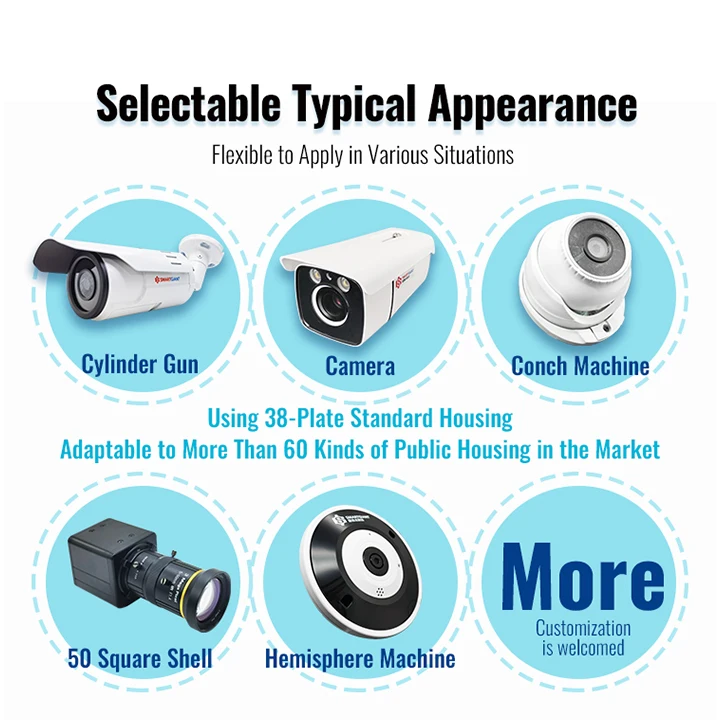 Surveillance RV1126 Linux Open Source Ip67 8MP 4k 30fps Lpr Ip Poe Network Tracking Face Recognition Detection AI Camera