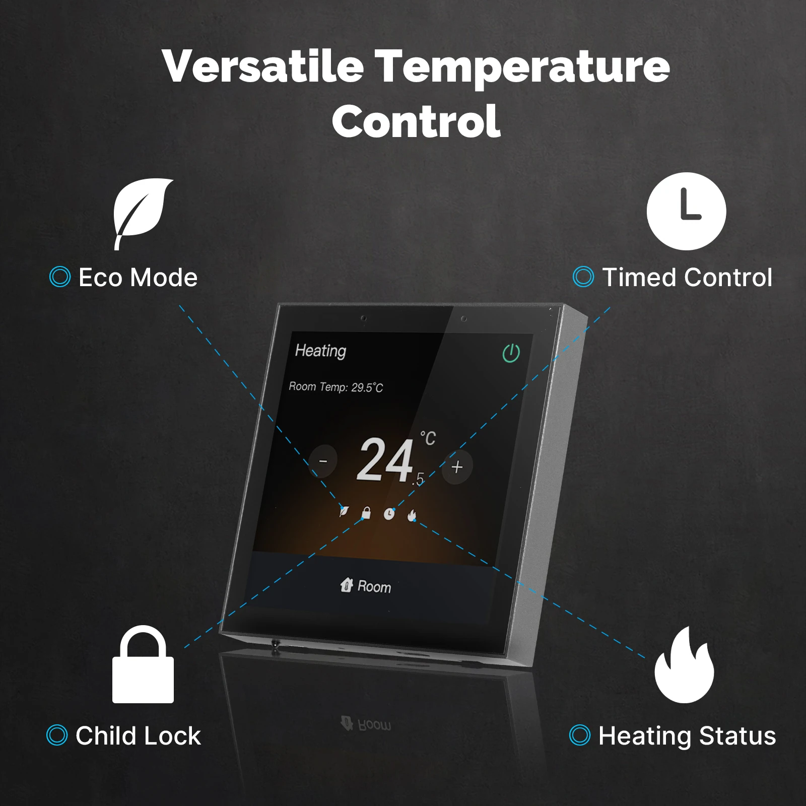 Thermostat Center Control Panel - detail 4