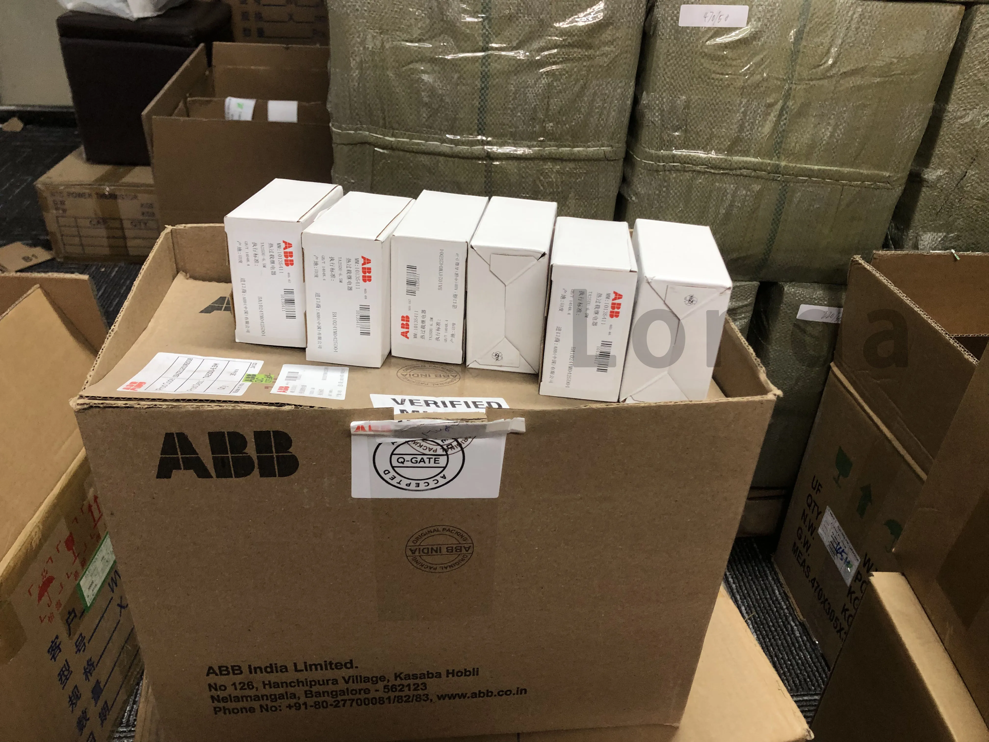 ABB Contactor 1SAZ211201R1031 TA25DU-3.1 ABB Thermal Overload Relay TA25DU-3.1