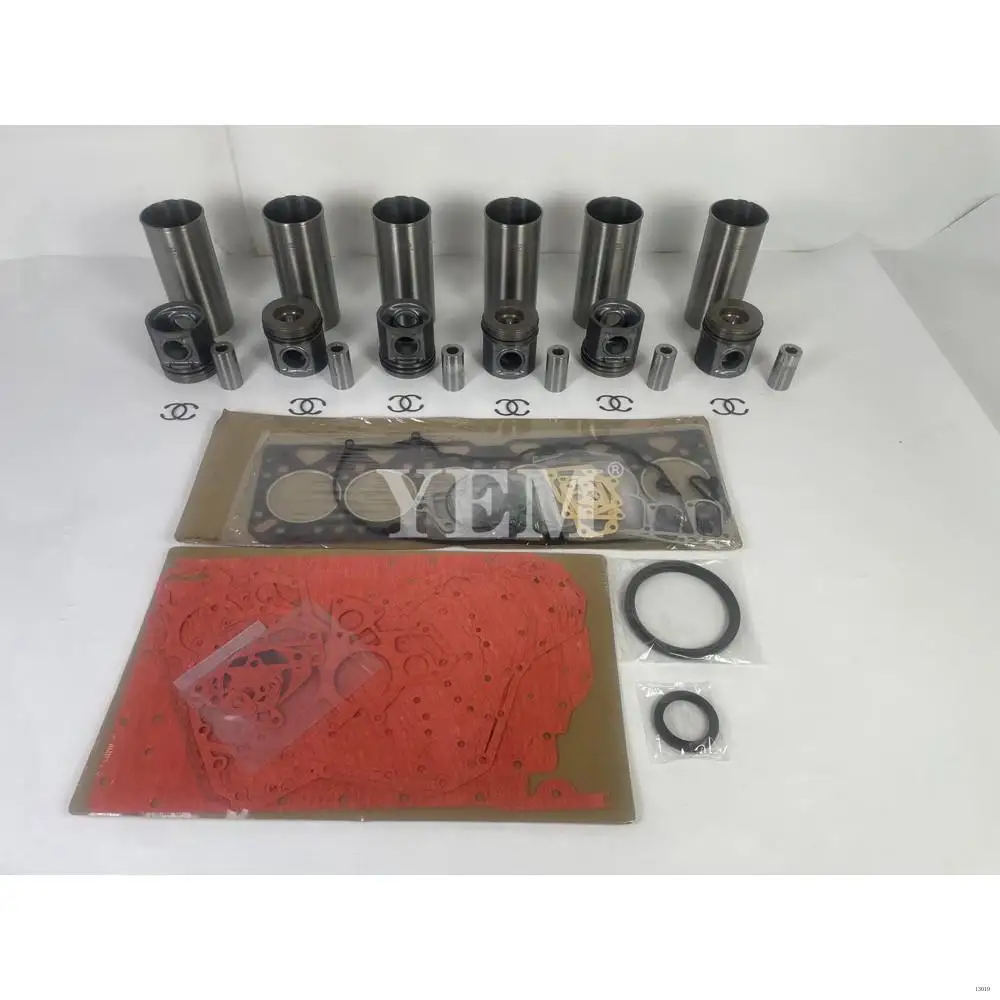 1106 Overhaul Kit With Piston Ring Cylinder Liner Head Gasket Set for Perkins