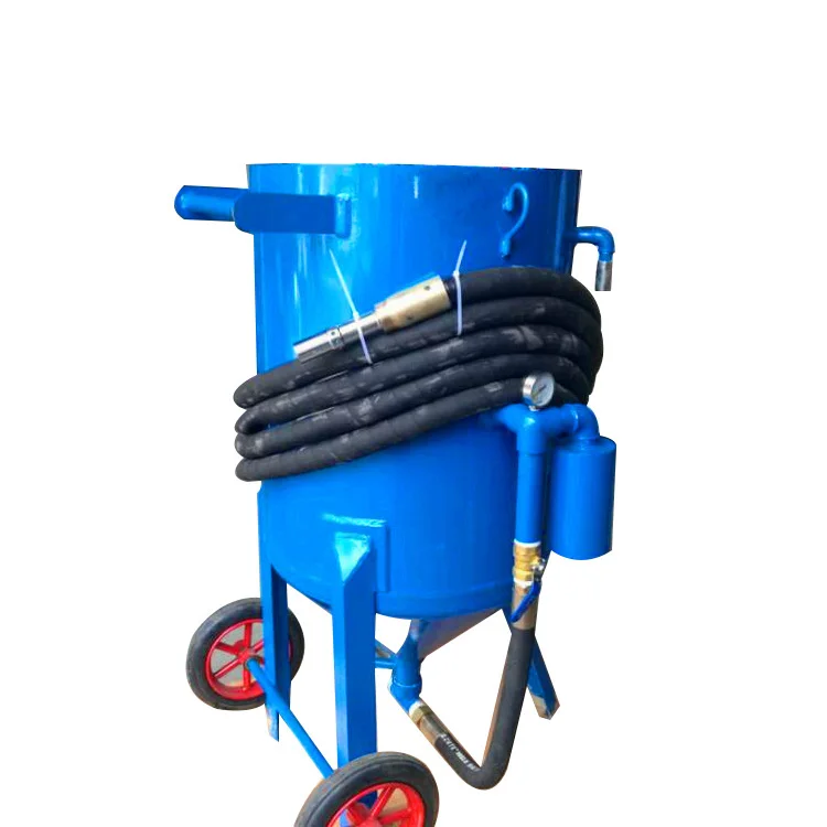 High Pressure Portable Glass Sandblasting Machine Sand Blasting Machine 300l