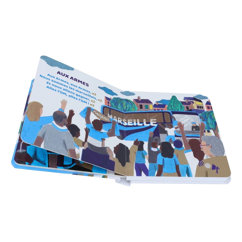 product hot sales custom kids board book hard cover book with sound sensor perfect binding and cardboard pages on demand printing-4