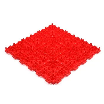 New Design 18mm Thick Anti-Slip Wear Resistance PP Interlocking Tile for Basketball Court