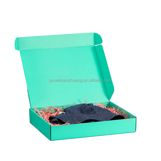 Customizable Quality Paper Boxes Airplane Color Design for Various Styles of Clothing Sponge Liner-for Face Eye Cream Packaging