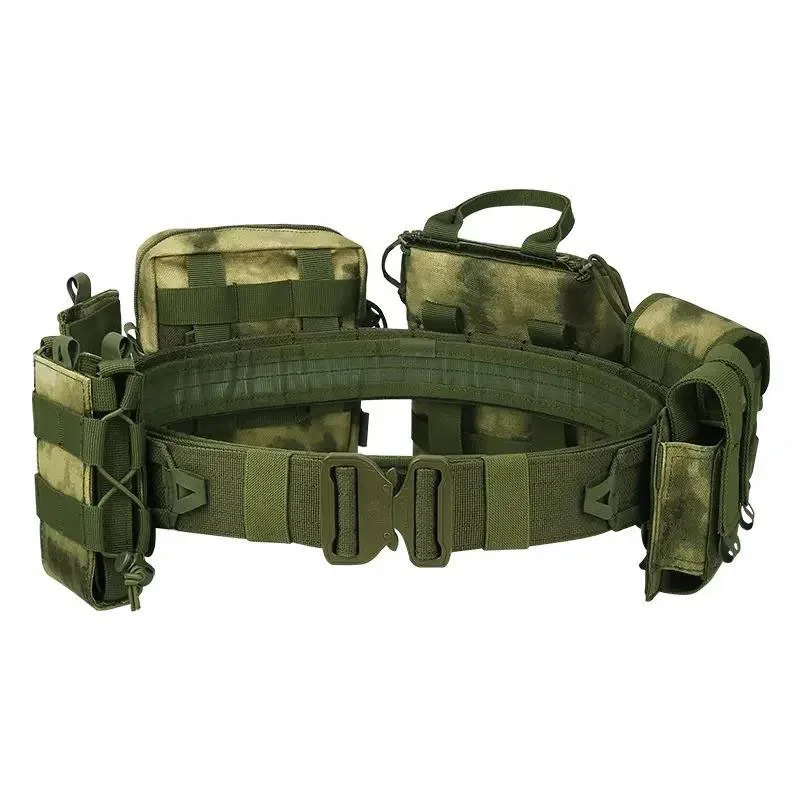 Wholesale Durable Practical Tactical Multifunctional Waist Bag High Quality Camouflage Belt With Pouches Modular Equipment