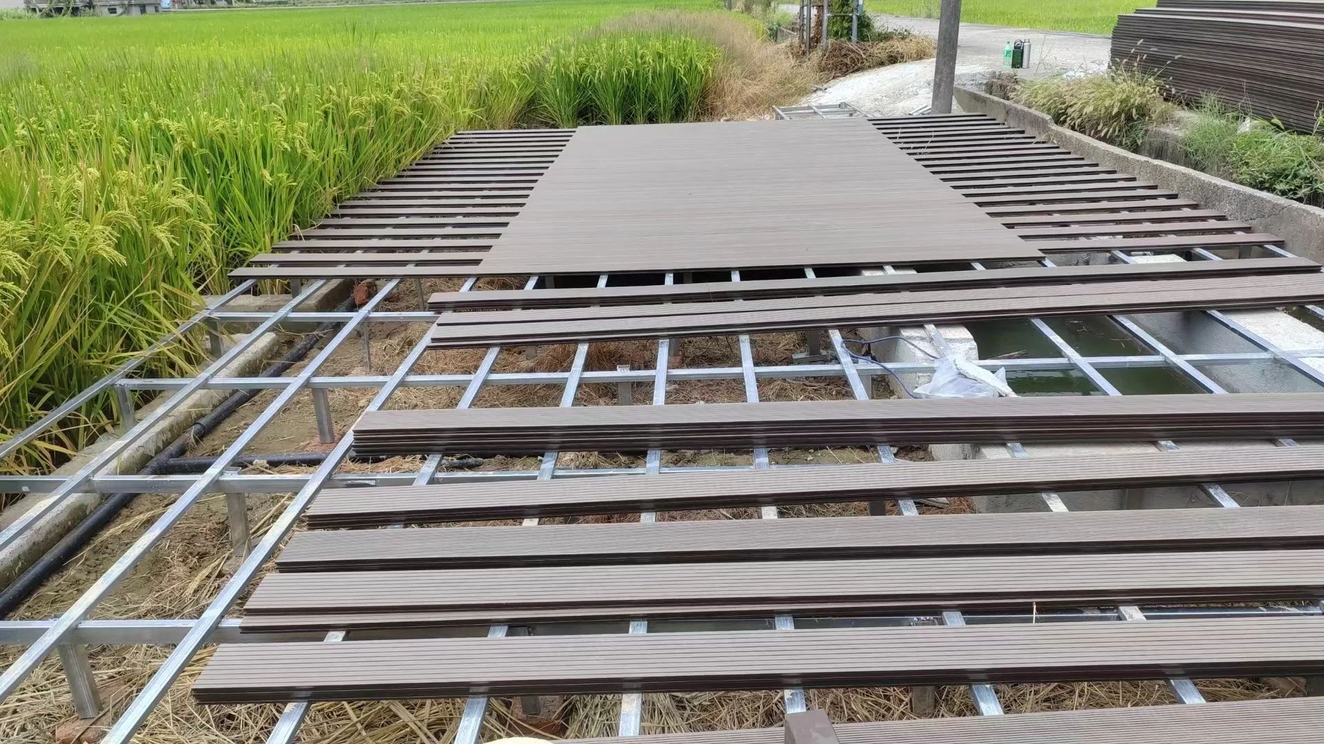 Outdoor Wpc Decking Swimming Pool Composite Board