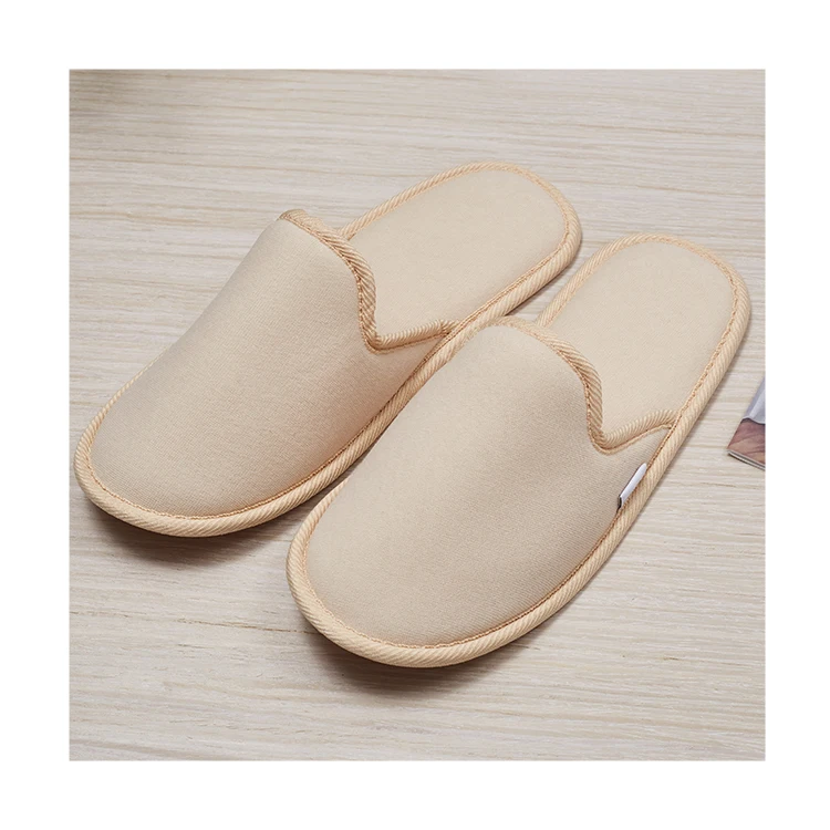 Skillful Manufacture Eco Friendly Hotel slippers Soft Comfortable Biodegradable Slipper for Hotel Guest Spa Airline