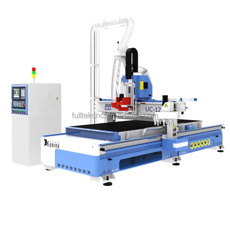 Best Quality CNC Router Nesting Machine Furniture Production Machine 9kW ATC Spindle Motor