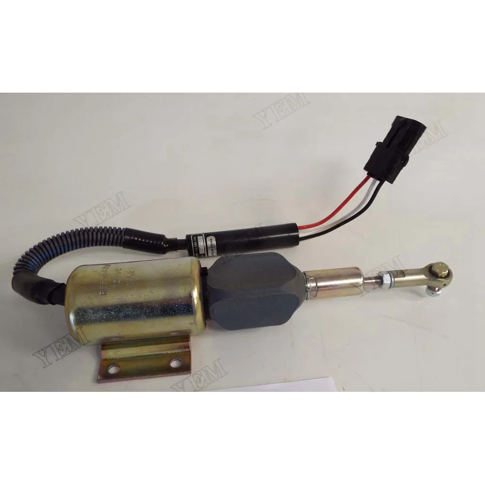 Fuel Shutoff Solenoid 3926411 SA-4257-12 RE502473 for 6CT Woodward John Deere