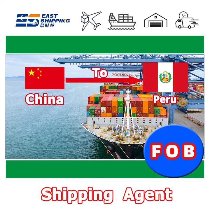 International Sea Shipping To Peru FOB Chinese Freight Forwarder Logistics Service From China Shipping To Peru
