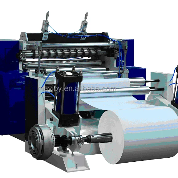 Automatic Cash Register Paper Roll Rewinding Machine Thermal Paper Slitting Machine Used for ATM