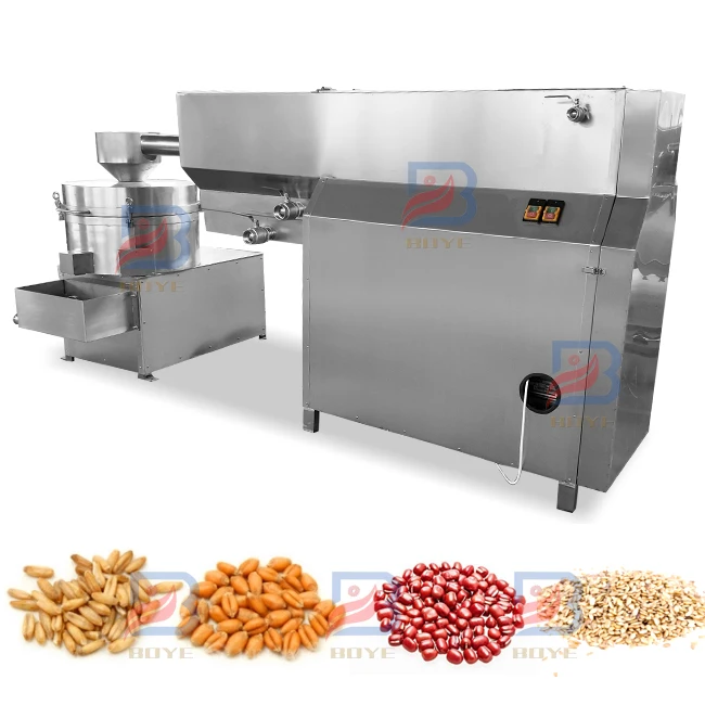 Grain Washing Machine High Efficient Cleaning Machine Paddy Rice Wheat Maize Beans Cleaner Dryer