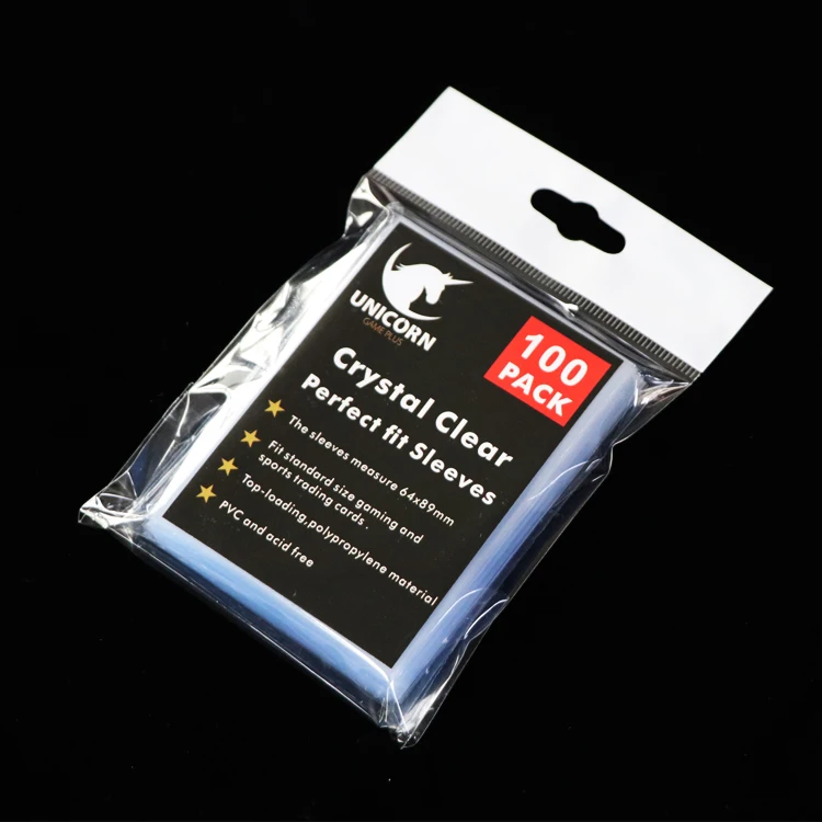 100Pcs Card Sleeves Cards Protector For Board Game Cards Magic Sleeves PDH