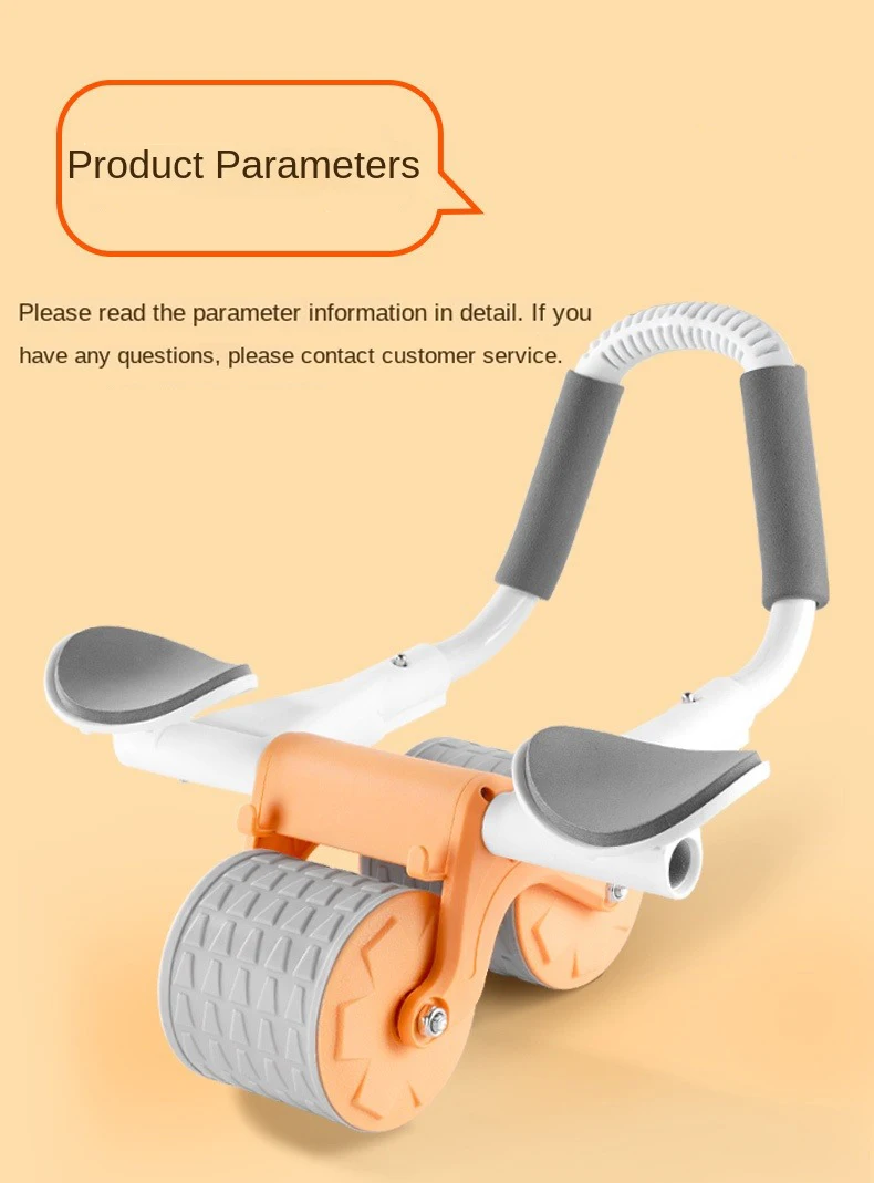 2023 Upgraded Version Ab Roller Wheel Automatic Return Ab Wheel Roller With Automatic Rebound