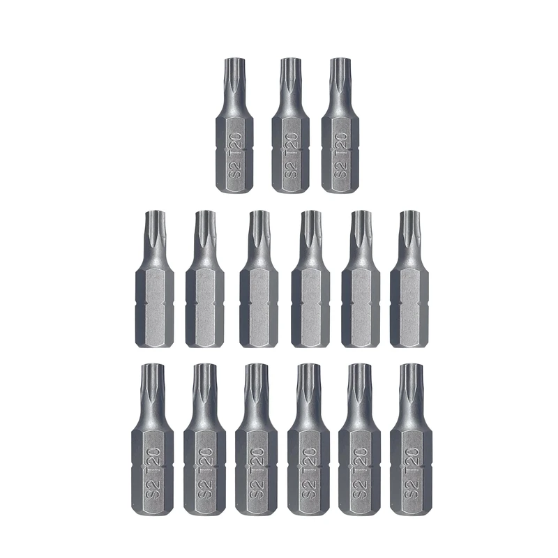 MOYOTEC Impact Insert Screw Drill Bit S2 Torx T6-T40 Strong Magnetic Hexagon Shank Screwdriver Bit