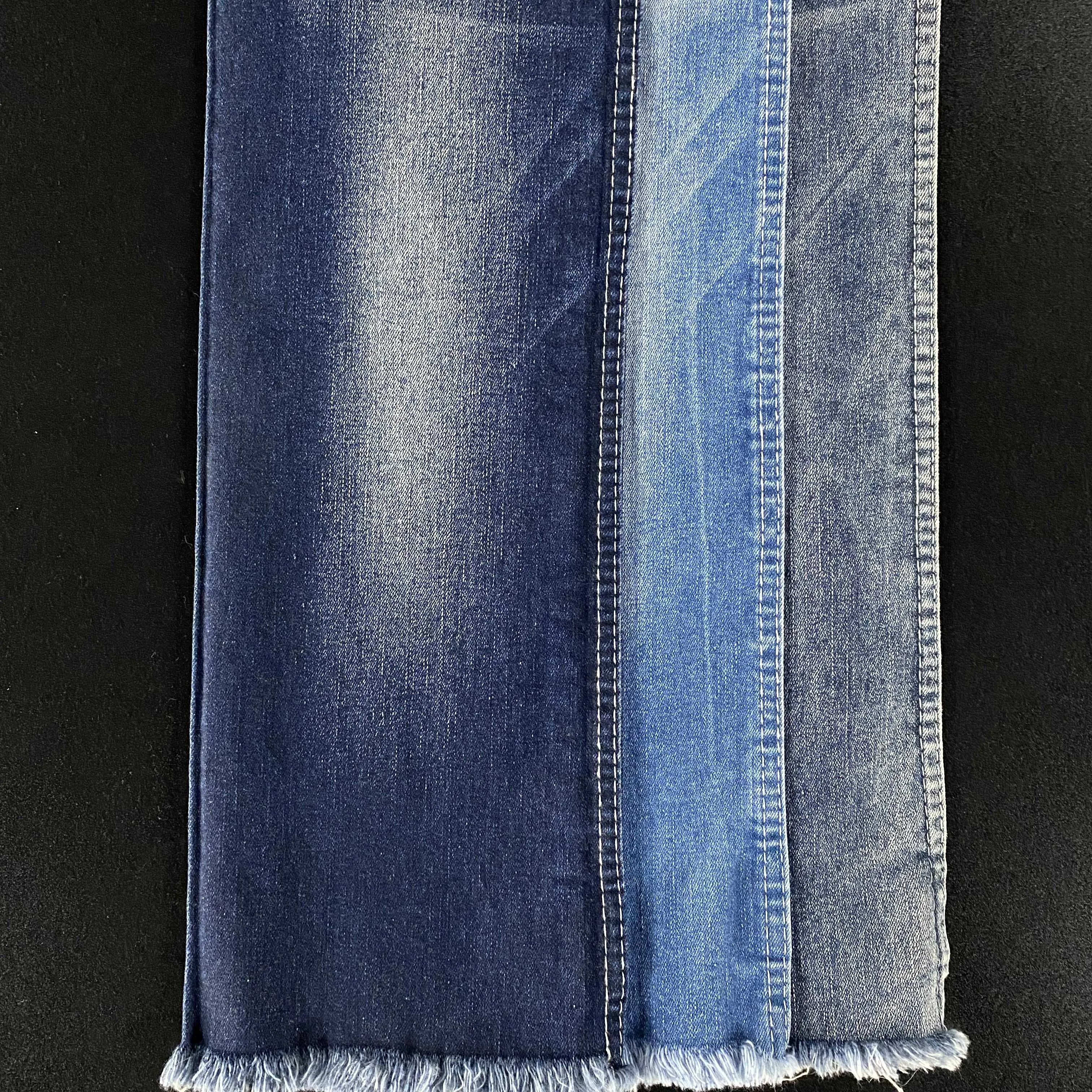 Backside Mercerized Jeans Fabric 
