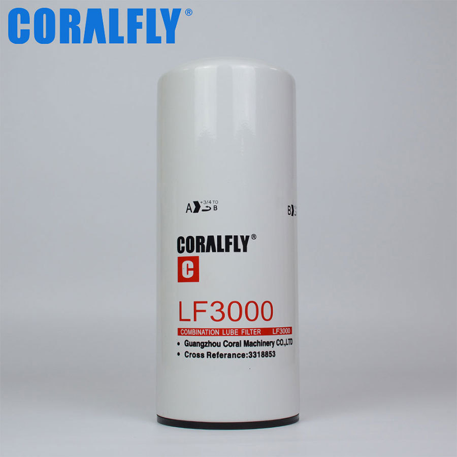 Детали двигателя грузовика Coralfly, смазочный масляный фильтр LF14009NN 143115 3318853 DBL7300 P553000 LF3000