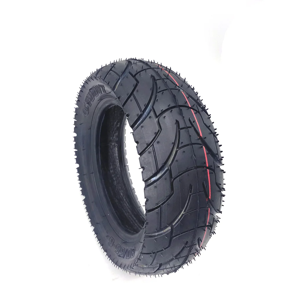 Superbsail High Quality 10 Inch TUOVT Tire 80/65-6 Road Tire for Kugoo M4/M4 Pro Zero 10X Kukirin G2 Electric Scooter Parts factory