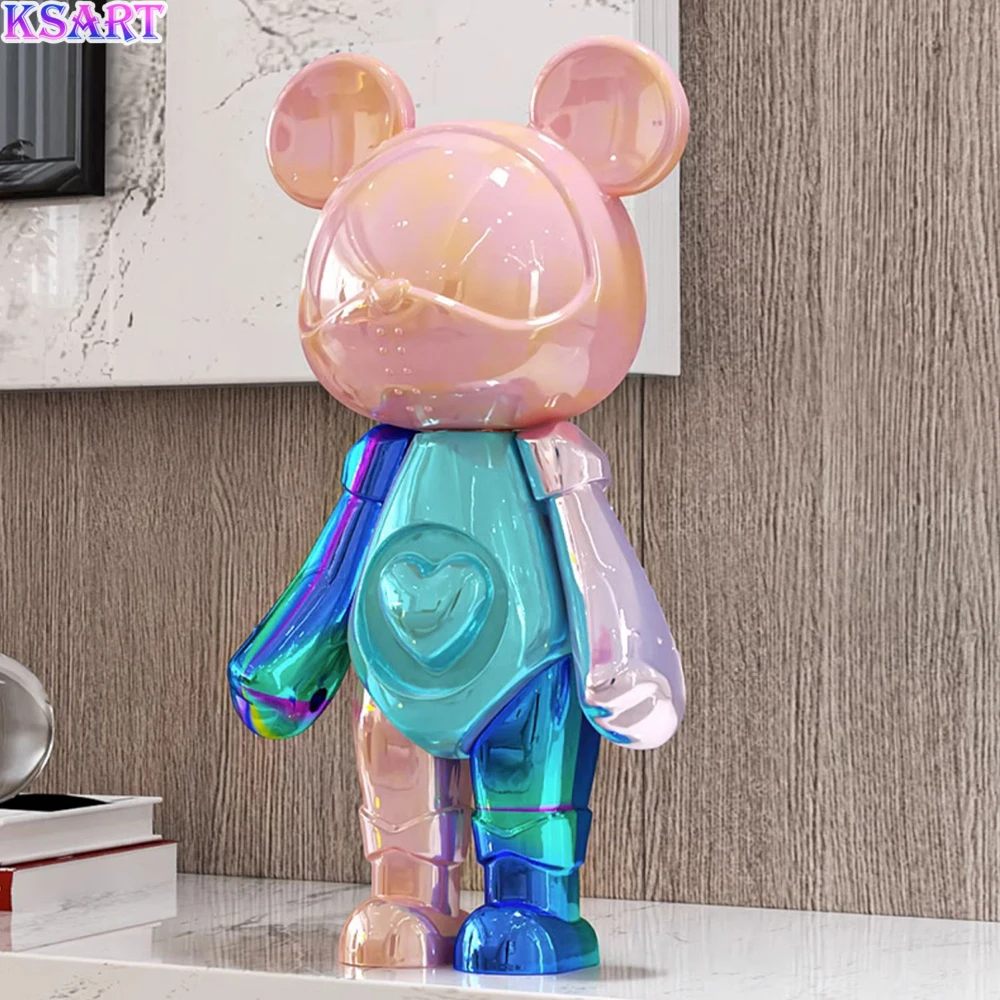 Violent Bear Sculpture - Artistic Decor for Home & Gifts