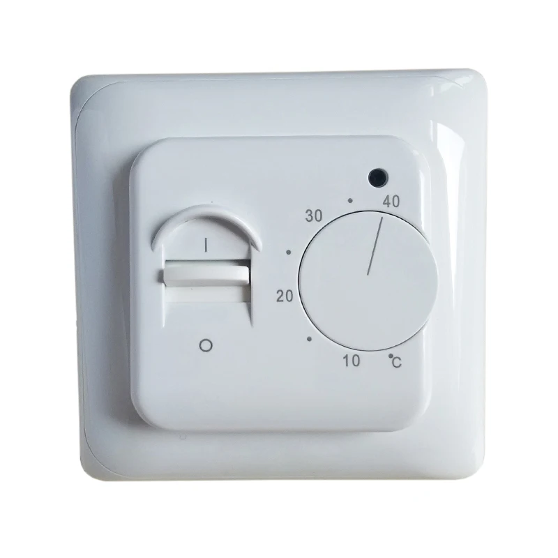 220V 16A Dial Thermostat Temperature Control Switch for Electric