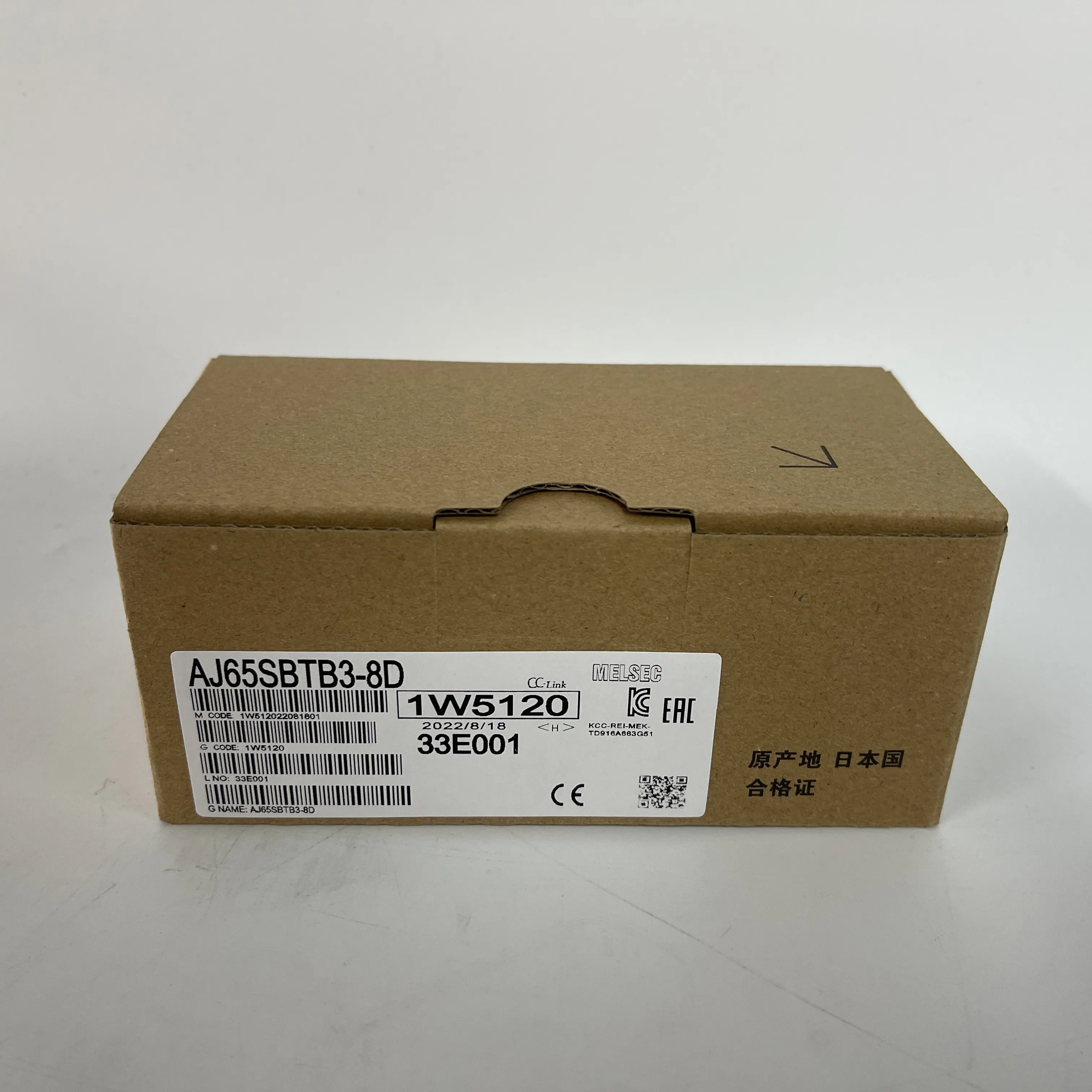Mitsubishi PLC Input Module AJ65SBTB3-8D