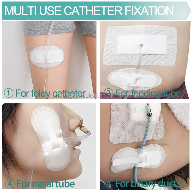 Medical Catheter Stabilization Device Legband Sticker Catheter Tube Urine Bag Holder