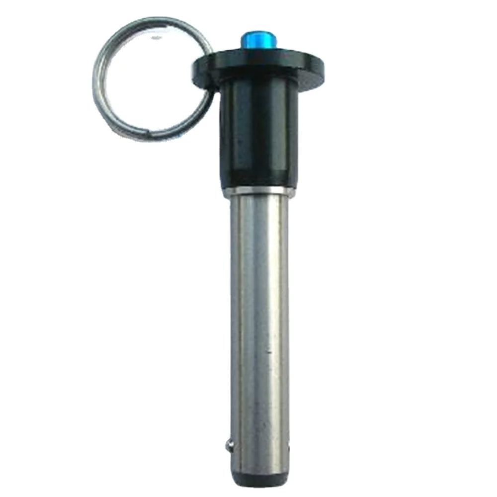 Hot Sale Top Quality Stainless Steel Push Button Spring Loaded Pin Quick Release Pin Ball Lock Pin with Ring Handle