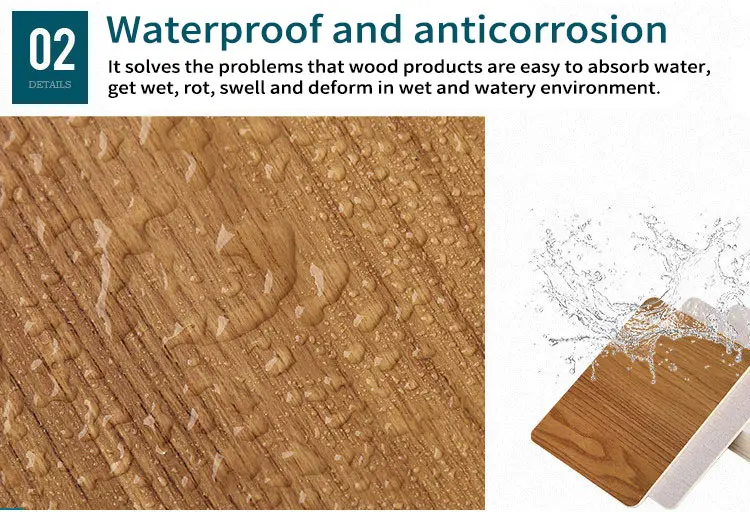 Waterproof Bathroom Paneling Sheets Wood Veneer Wall Panel Bamboo ...