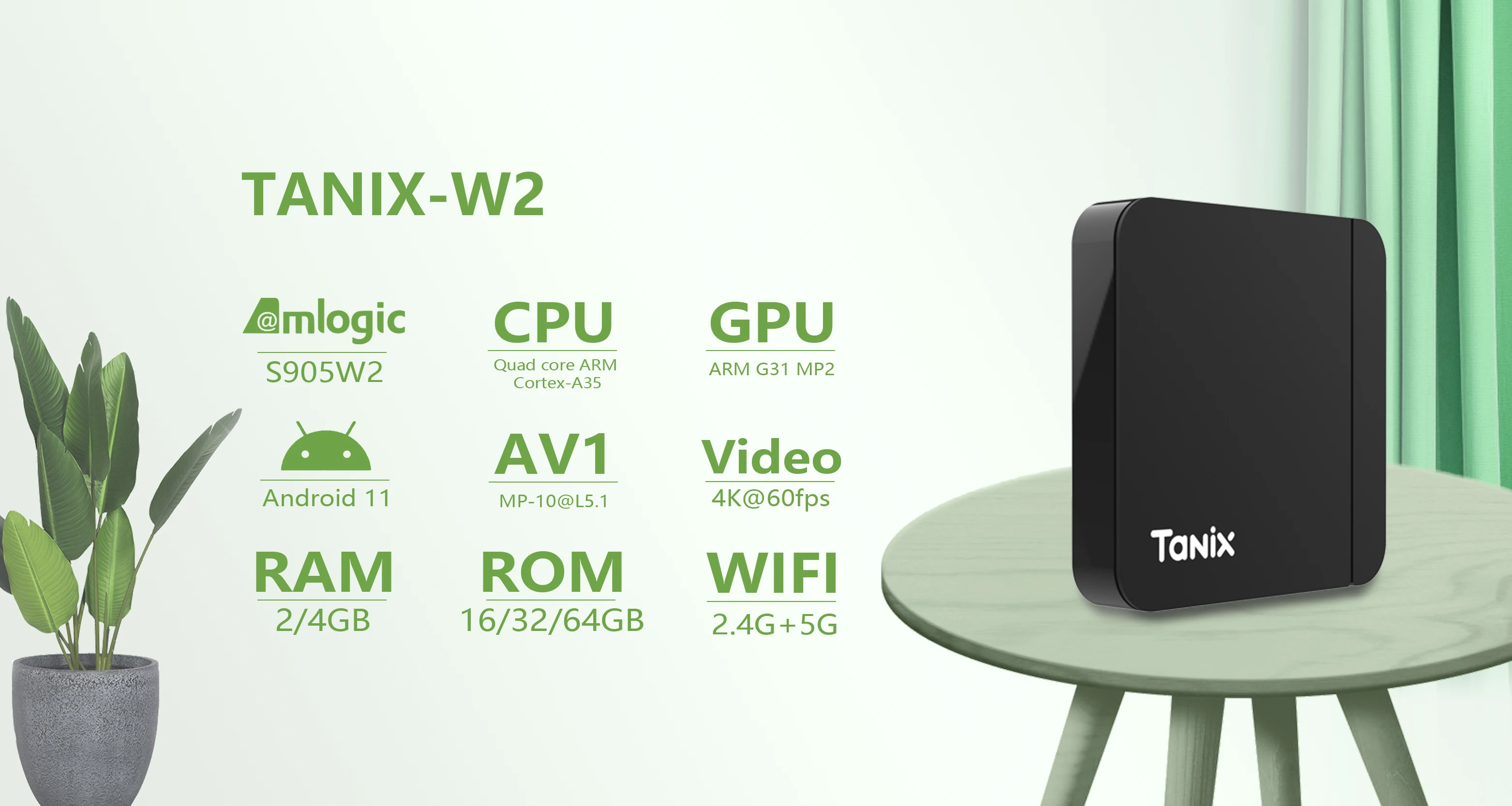 Q96 OHP Original Tanix W2 Android 11 TV Box Amlogic S905W2 Quad Core 4G 5g Dual Wifi 4k Hd Set Top Box 4g 64g Pk Tx3 Tv Box P 49969582
