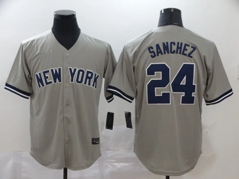 Men's New York Yankees - Blank Cool Base FlexBase Stitched Jersey