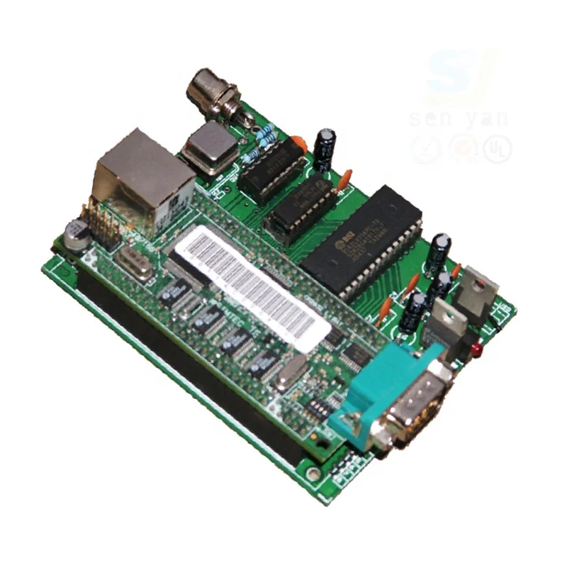 Custom PCBA Printed Circuit Board Manufacturing Factory for Coffee Machines Meat Grinders Slicers Green Solder Mask Motherboard