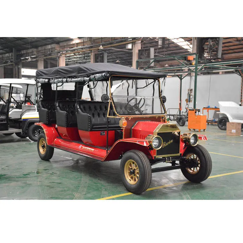 Электрический автобус классического дизайна для туризма