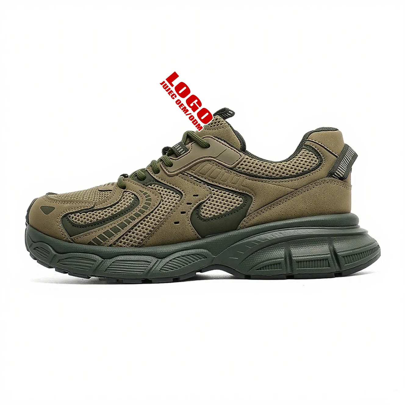 Trendy Men's 3D Mech Sneakers for Casual Walking OEM