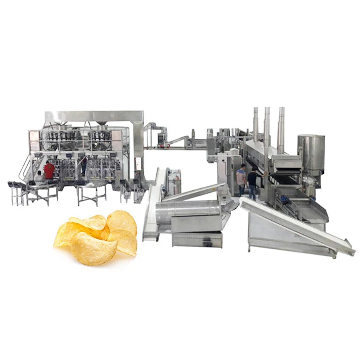Fully Automatic Potato Chips Making Machine Price for Chips Production Line