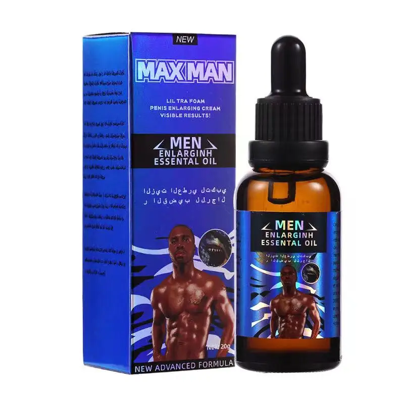 Huile Bazooka Max Man - Pour L'endurance Et L'augmentation Masculine - Neuf - Extrait De Plantes