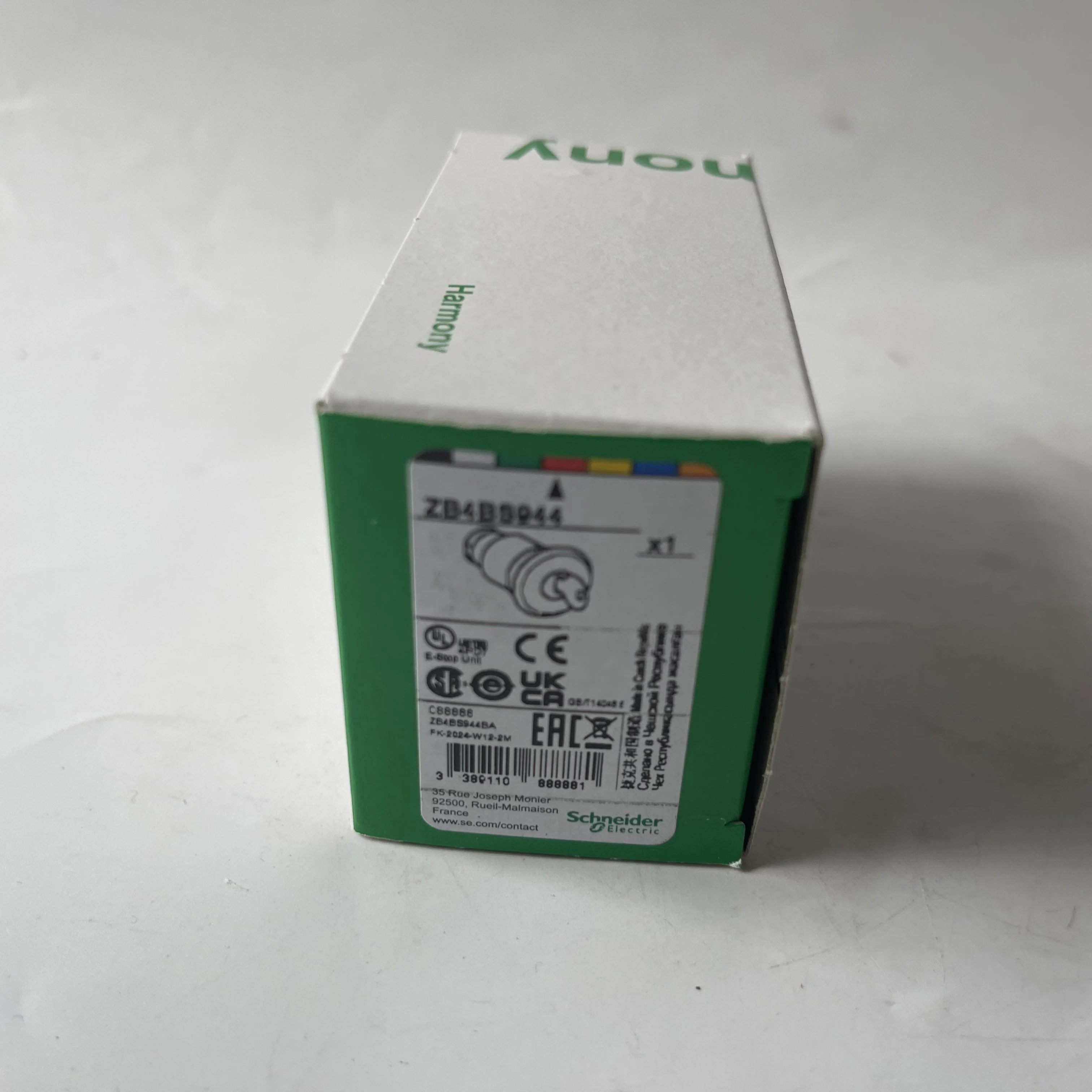 Schneider Pushbutton Head ZB4BS944